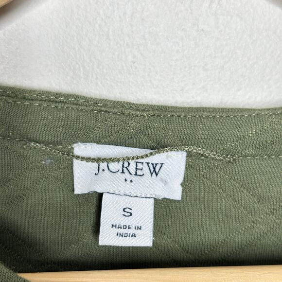 J. CREW 2024 Factory Quilted Jacket Olive Green Sz S {3X18} - Picture 4 of 6